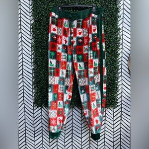Festive Patchwork Joggers (36-38)